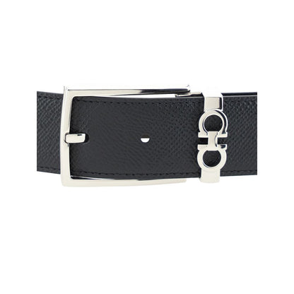 Black Calf Leather Bos Taurus Regular Belt
