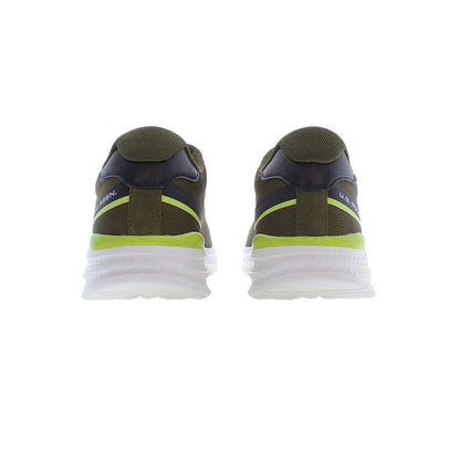 Green Polyester Sneaker