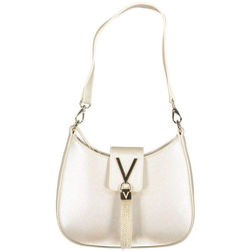Silver Polyethylene Women Handbag