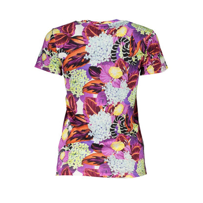 Lilla bomuldstoppe og T-shirt