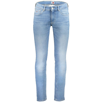Blue Cotton Men's Slim Jean