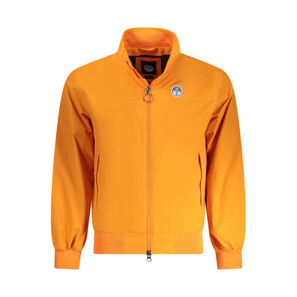 Orange polyamidjakke