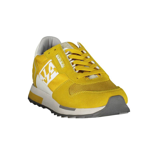 Yellow Polyester Sneaker