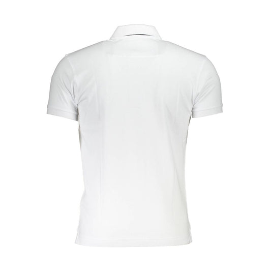 Sofistikeret slim fit polo med kontrastdetaljer