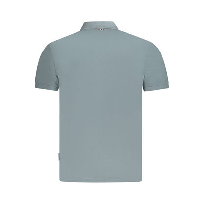 Brun bomuldspoloshirt til mænd