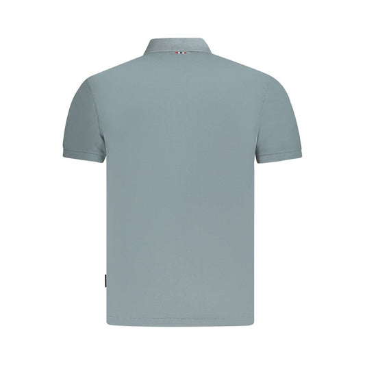 Brun bomuldspoloshirt til mænd
