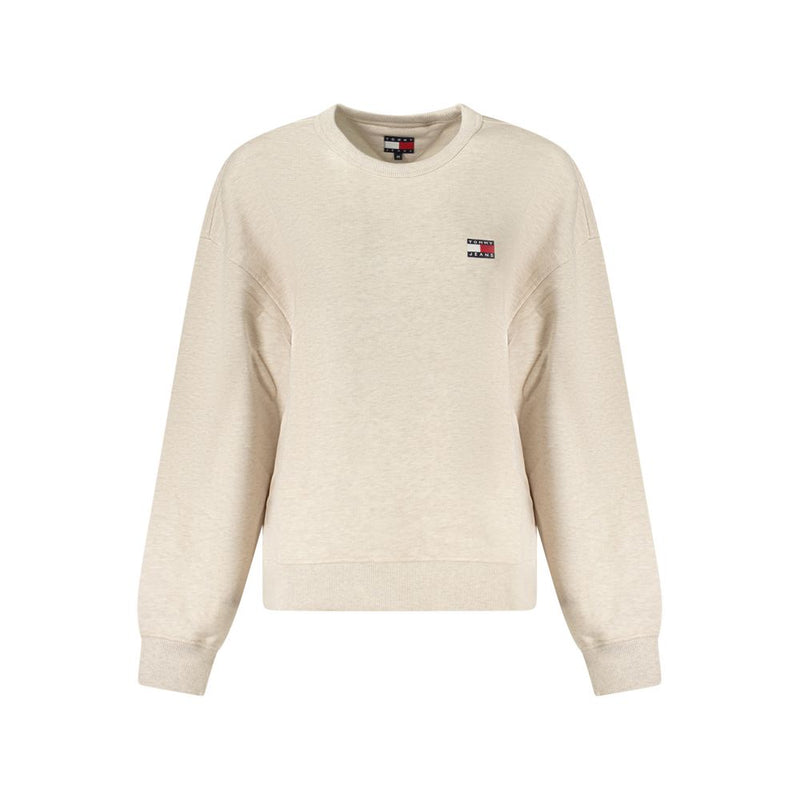 Beige Cotton Women Sweater