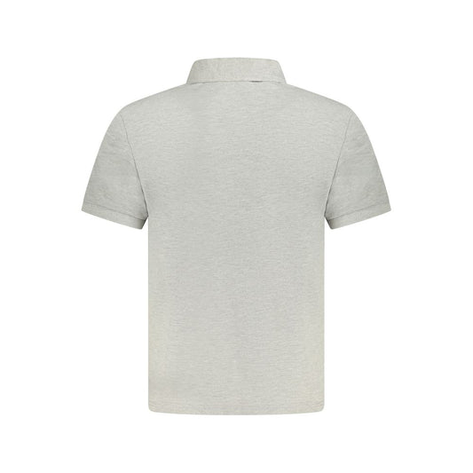 Brun bomuldspoloshirt til mænd