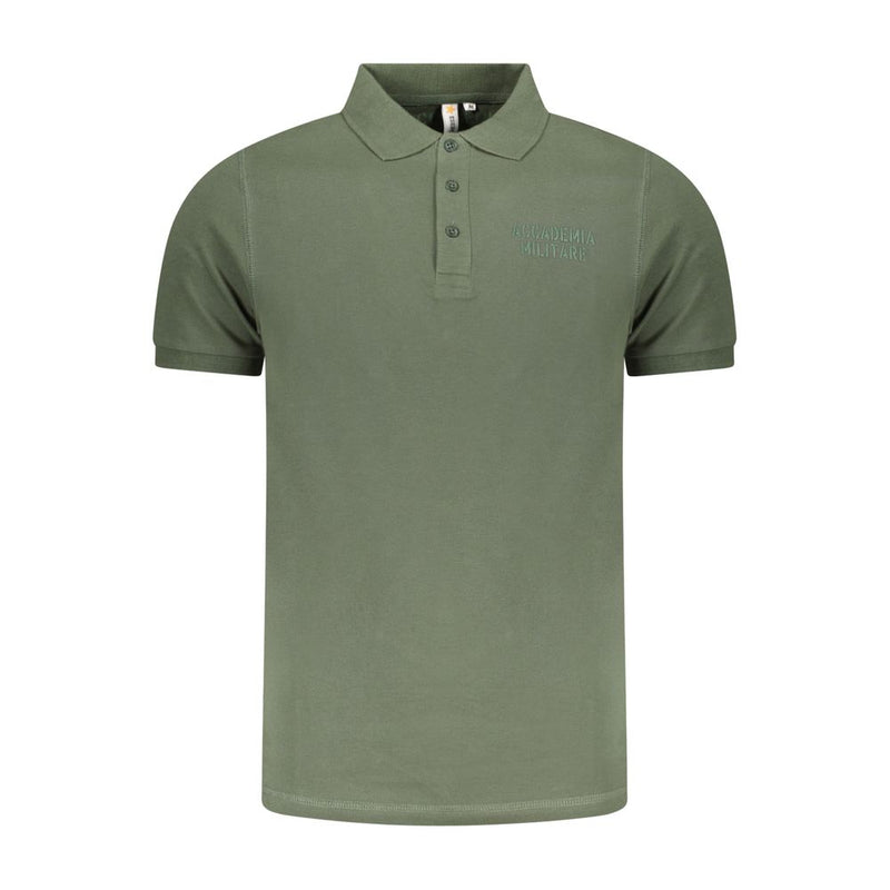 Green Cotton Polo Shirt