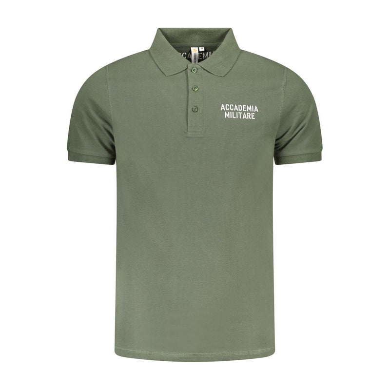 Green Cotton Polo Shirt