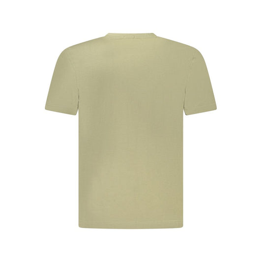 Green Cotton Men TShirt