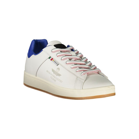 White Polyester Sneaker