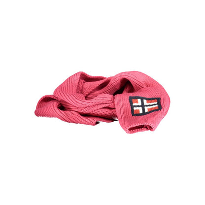 Lyserødt Marabou-tørklæde