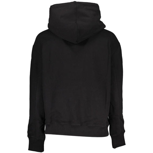 Black Cotton Women Sweater