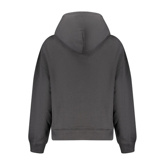Black Cotton Women Sweater