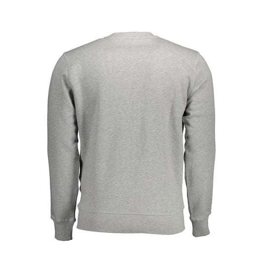 Gray Cotton Men Sweater