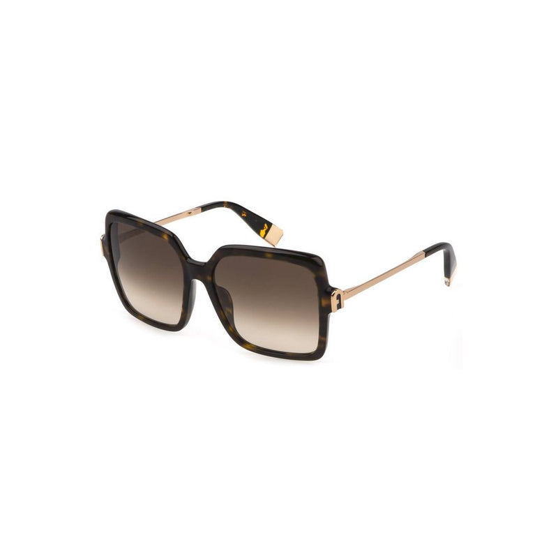 Brown Acetate Women Sunglass