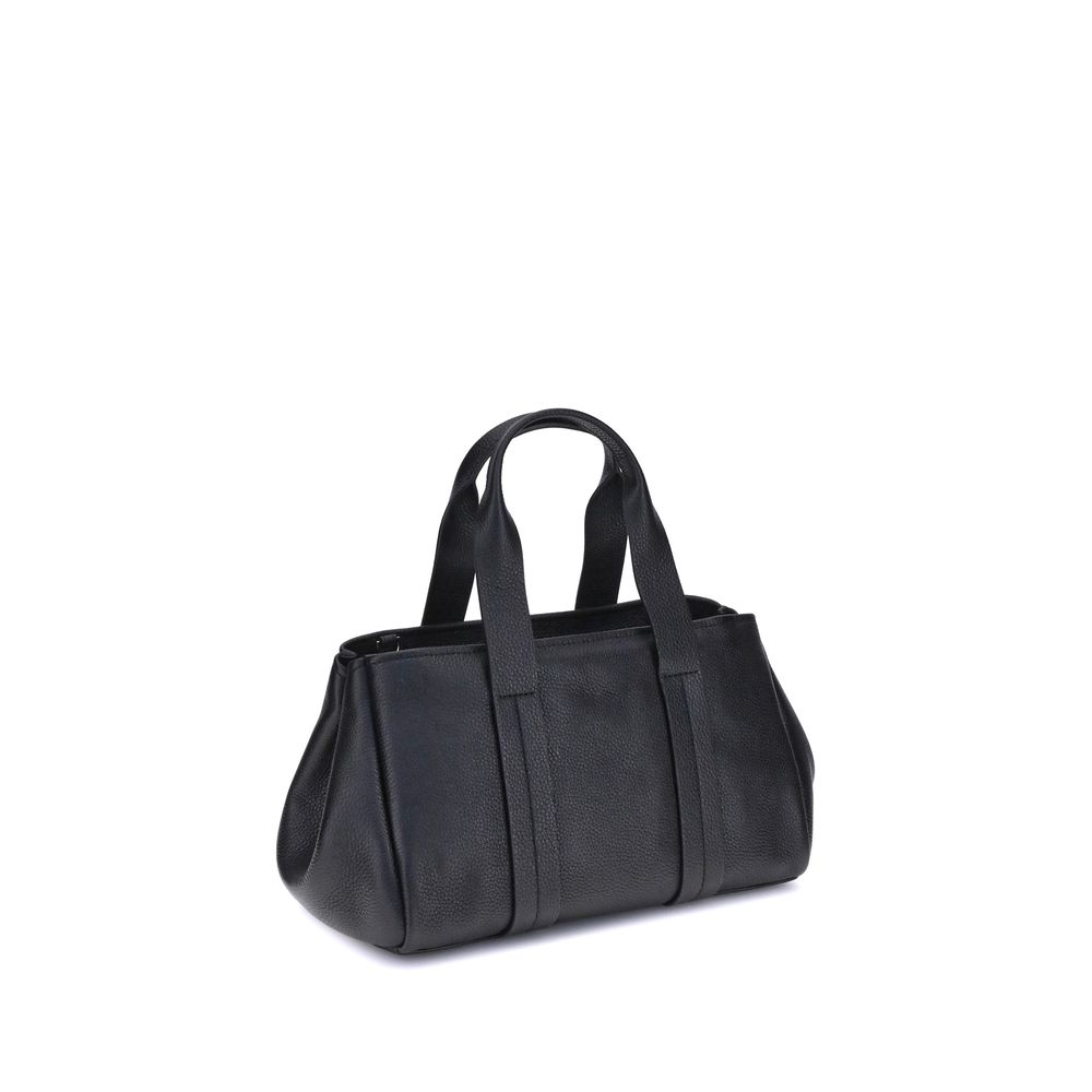 Black Calf Leather Bos Taurus Shoulder Bag