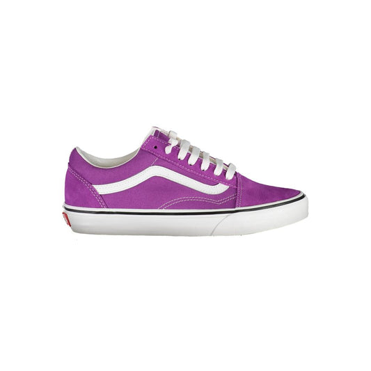 Lilla polyester-sneaker