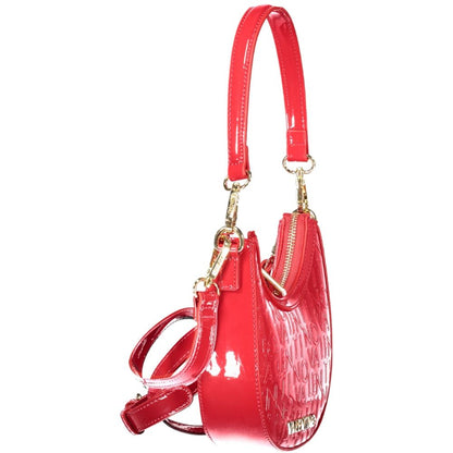 Red Polyethylene Women Handbag
