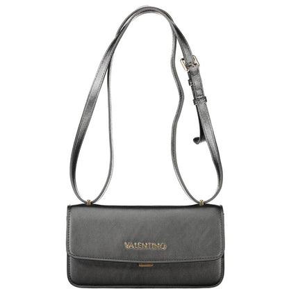 Black Polyethylene Women Handbag