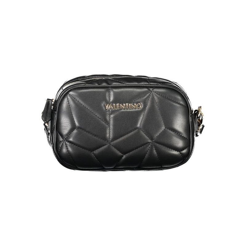 Black Polyethylene Women Handbag