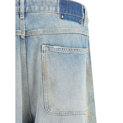 Light Blue Cotton Jeans Denim