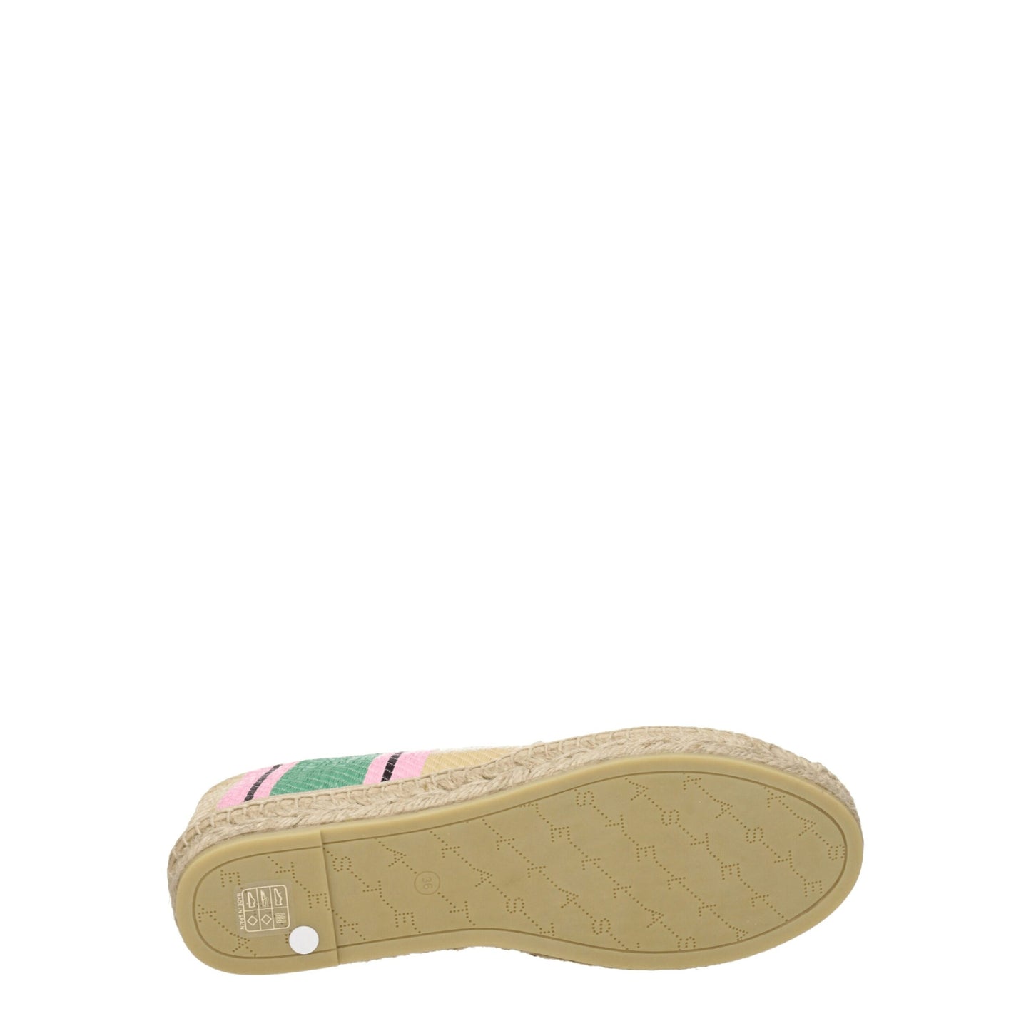 Multicolor Fabric Espadrilles