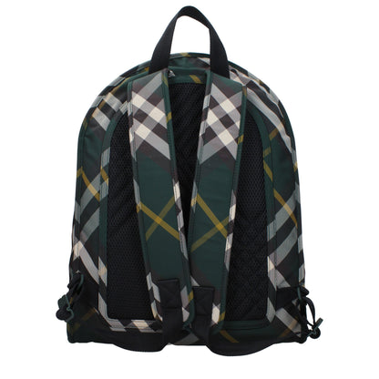 Green Fabric Backpack