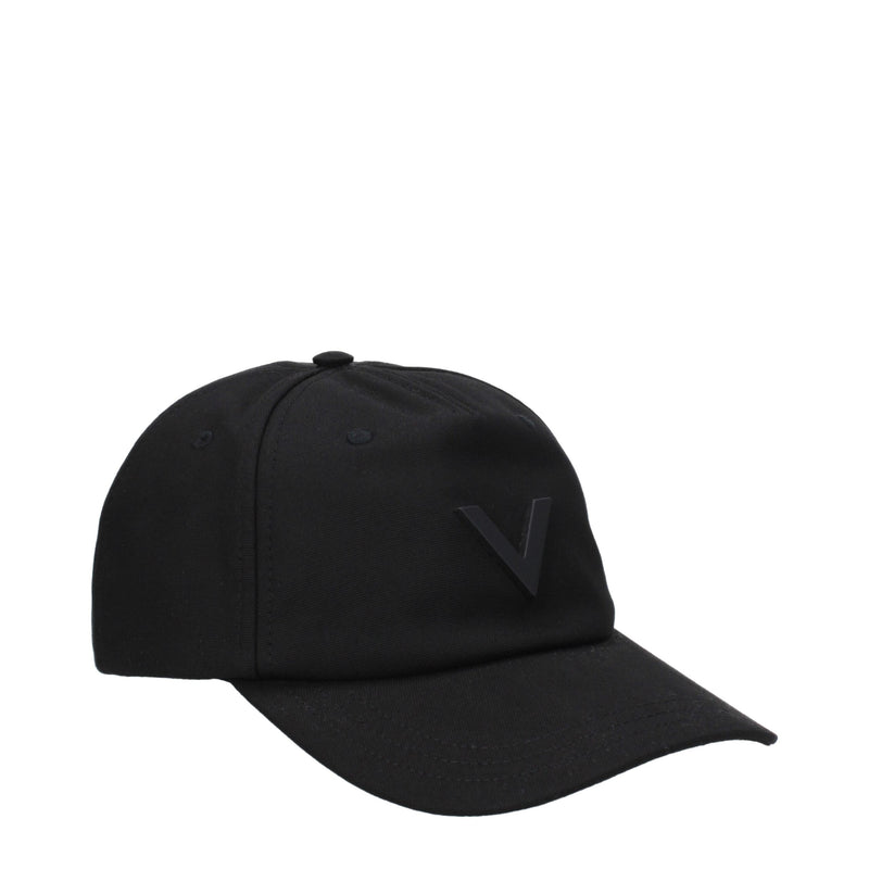Black Cotton Cap (Baseball Hat)