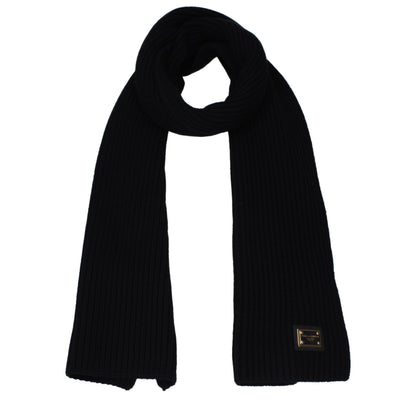 Black Cashmere Scarf