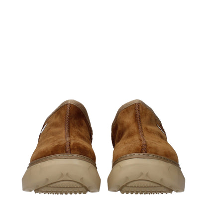 Brown Leather Slippers