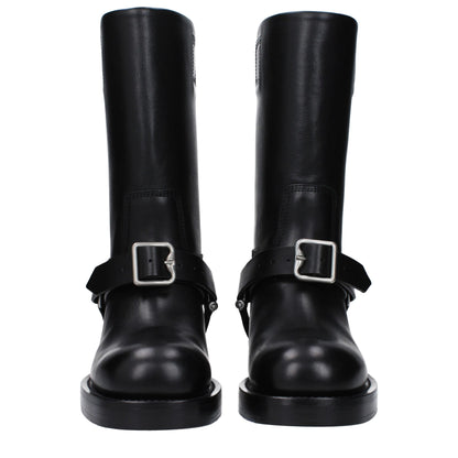Black Leather Boots