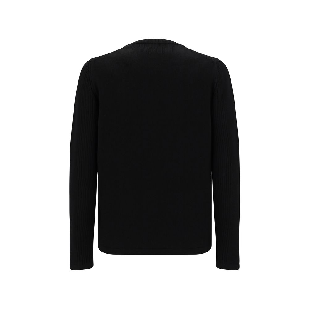 Black Fleece Wool Sweatshirt