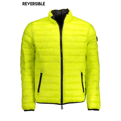 Yellow Nylon Jackets & Coat