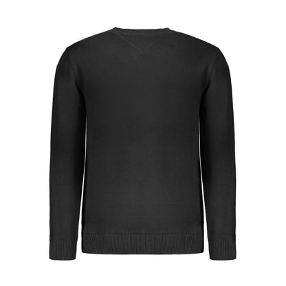 Black Cotton Sweater