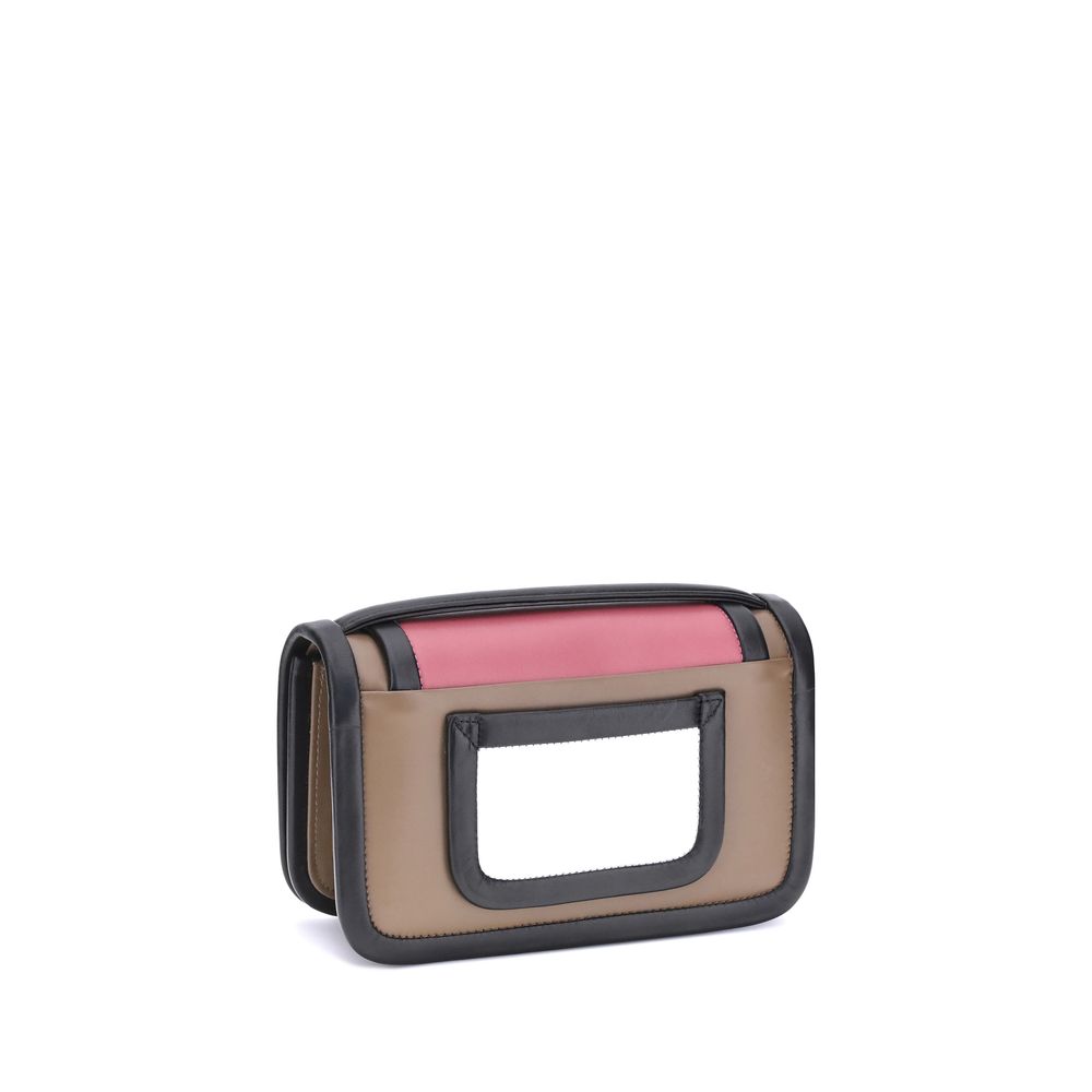 Multicolor Calf Leather Bos Taurus Shoulder Bag