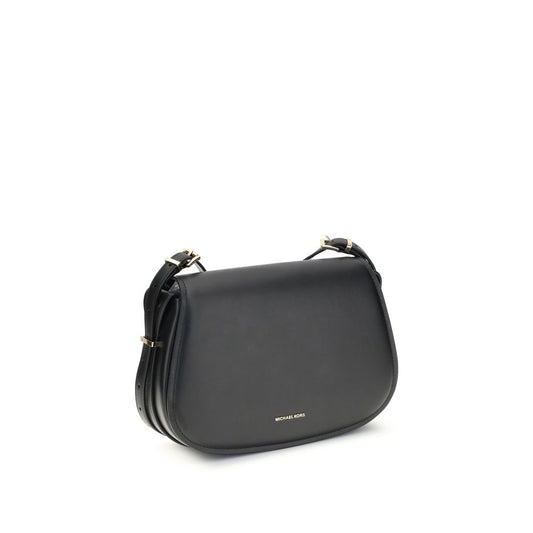 Black Calf Leather Bos Taurus Shoulder Bag