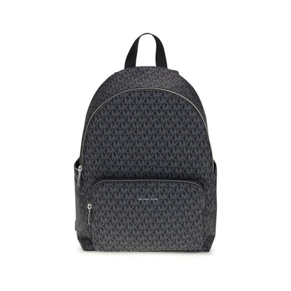 Black Polyester Backpack