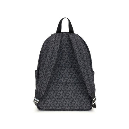 Black Polyester Backpack