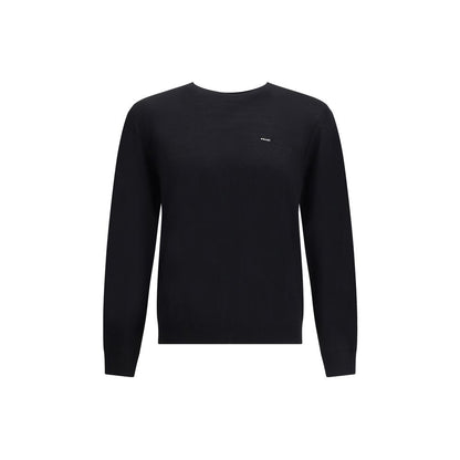 Black Fleece Wool Sweatshirt