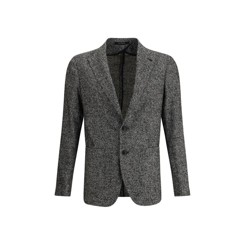 Gray Wool Blazer
