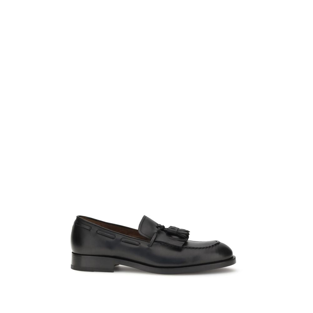 Læderloafers med kvaster