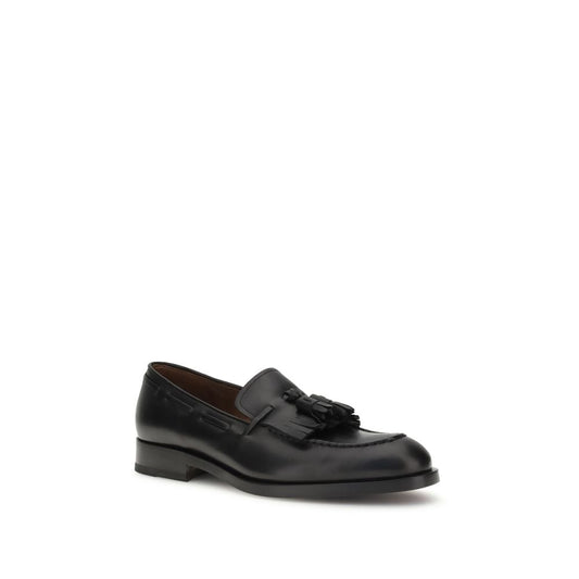 Læderloafers med kvaster