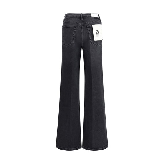 Black Cotton Jeans Denim