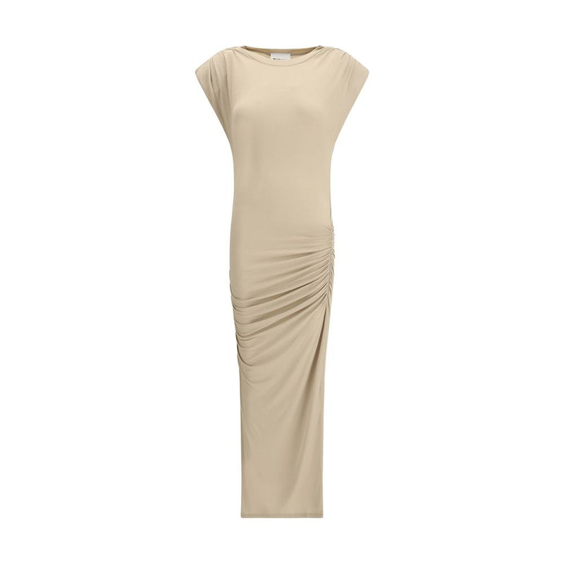 Beige Modal Casual Dress