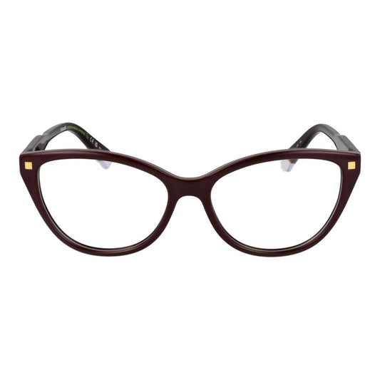 Burgundy Plastic Glasses (Frames)