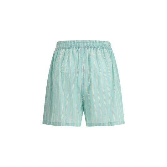 Green Copper Bermuda Shorts