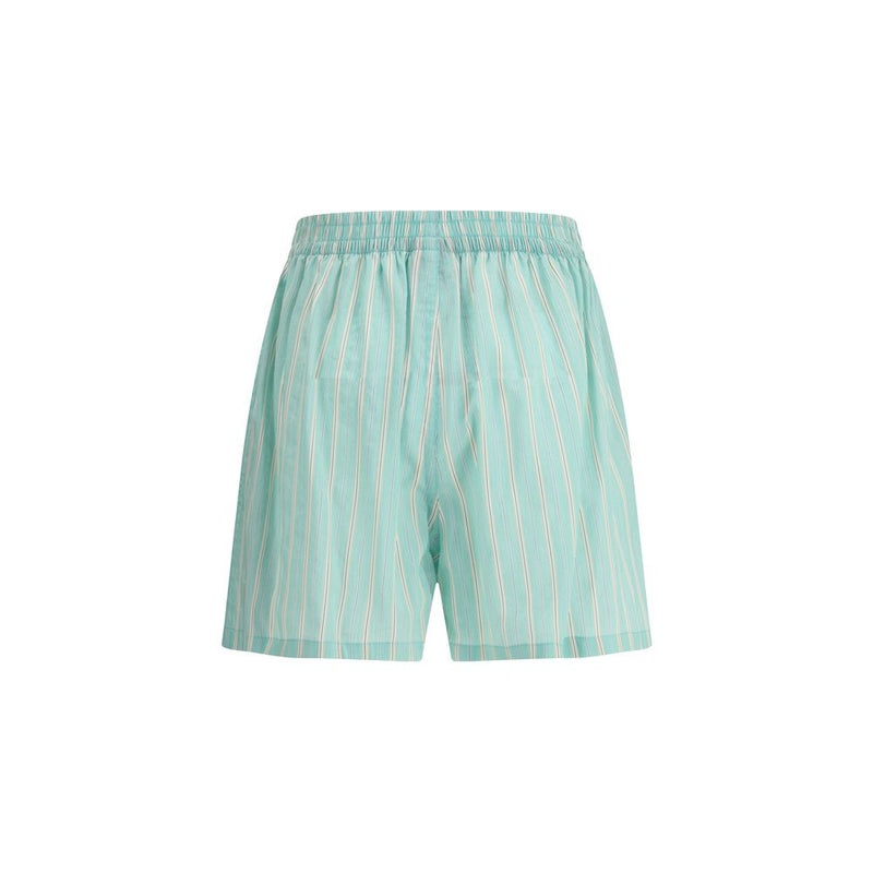 Green Copper Bermuda Shorts