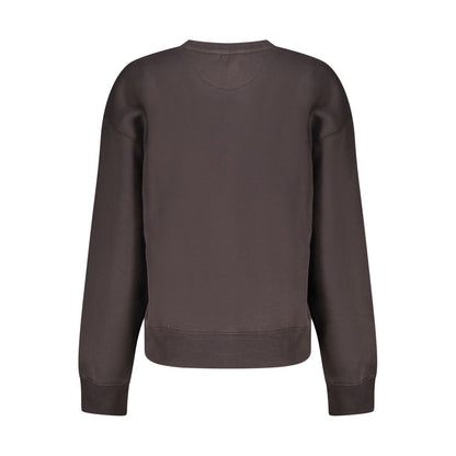 Black Cotton Women Sweater
